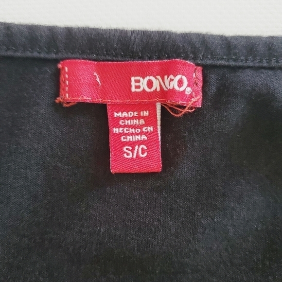 1275 * Bongo Snakeskin Sequin Tank Tan Black Size S - Picture 3 of 7